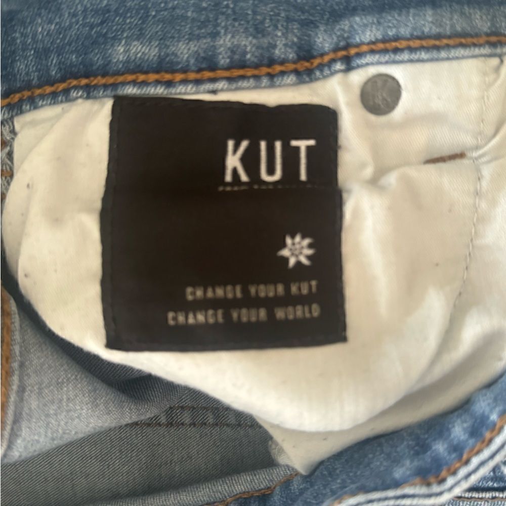 Kut from the‎ Kloth distressed jeans size 10 - Picture 10 of 12